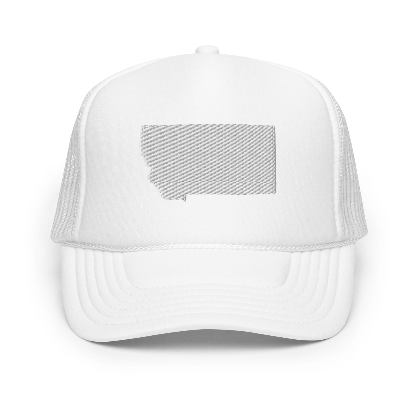 Montana State Silhouette Foam 5 Panel A-Frame Snapback Trucker Hat