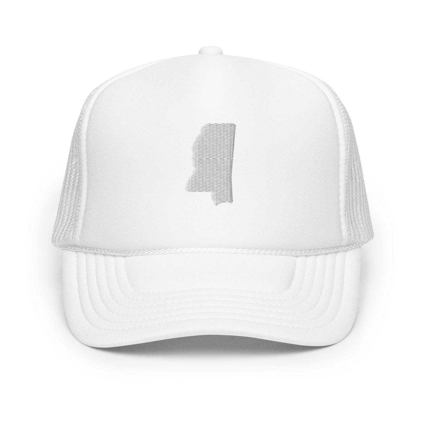 Mississippi State Silhouette Foam 5 Panel A-Frame Snapback Trucker Hat
