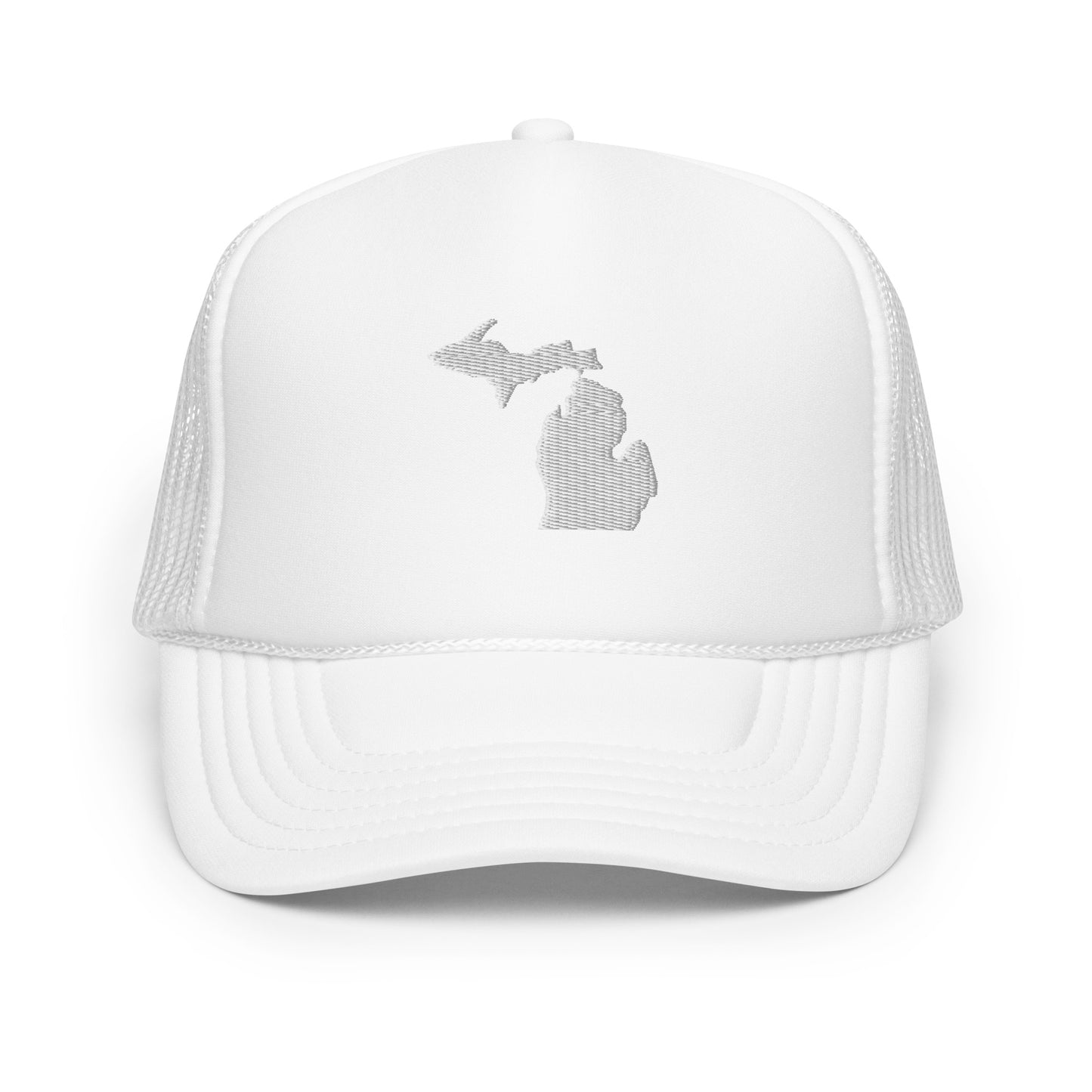 Michigan State Silhouette Foam 5 Panel A-Frame Snapback Trucker Hat