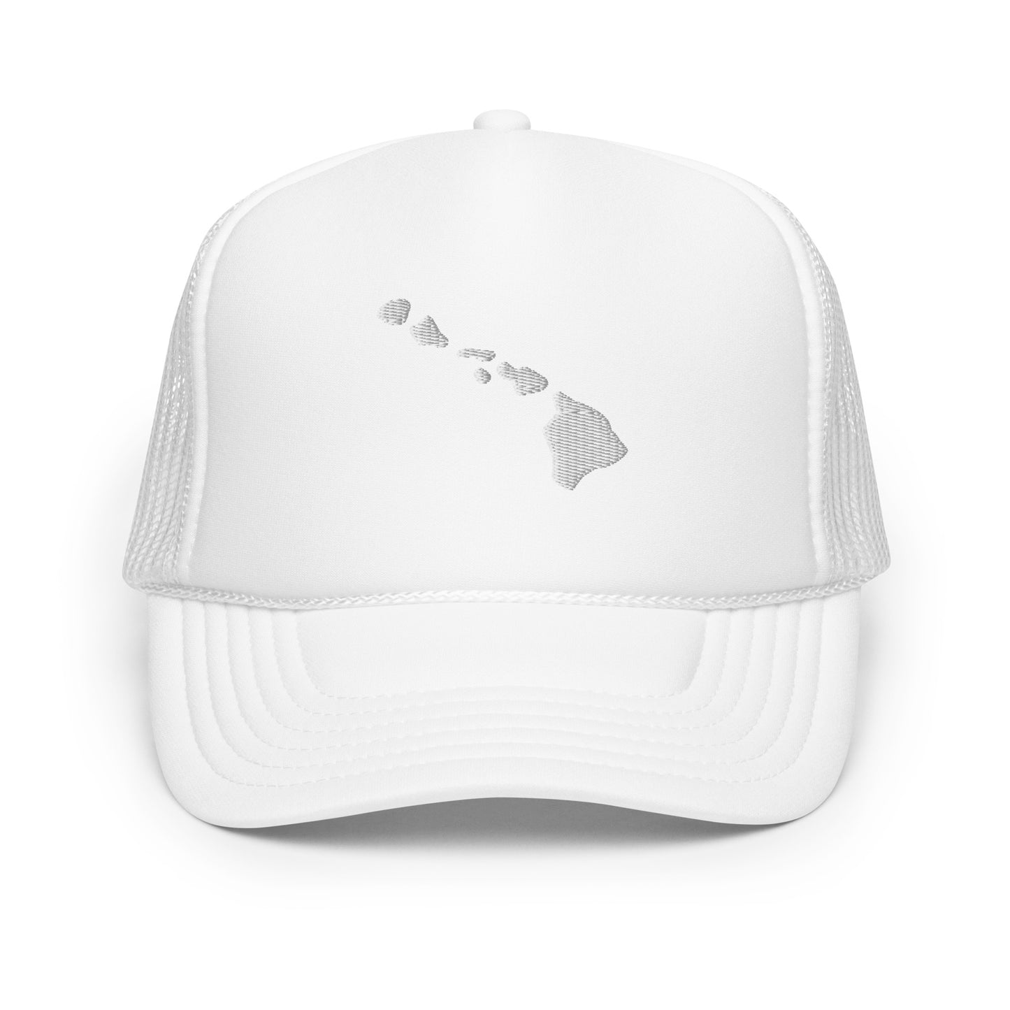 Hawaii State Silhouette Foam 5 Panel A-Frame Snapback Trucker Hat