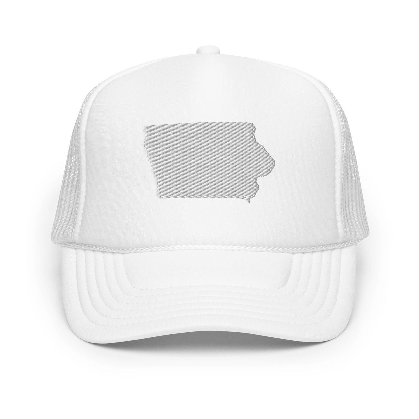 Iowa State Silhouette Foam 5 Panel A-Frame Snapback Trucker Hat