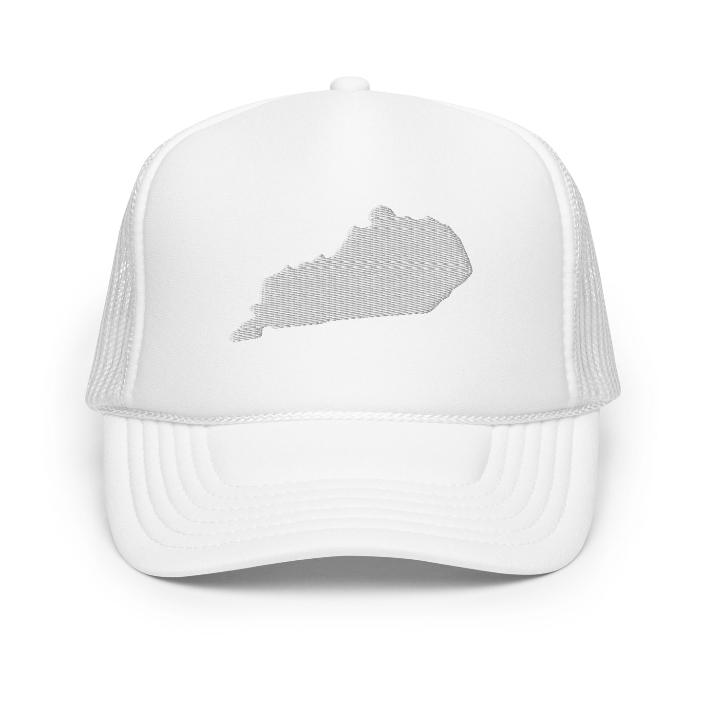 Kentucky State Silhouette Foam 5 Panel A-Frame Snapback Trucker Hat