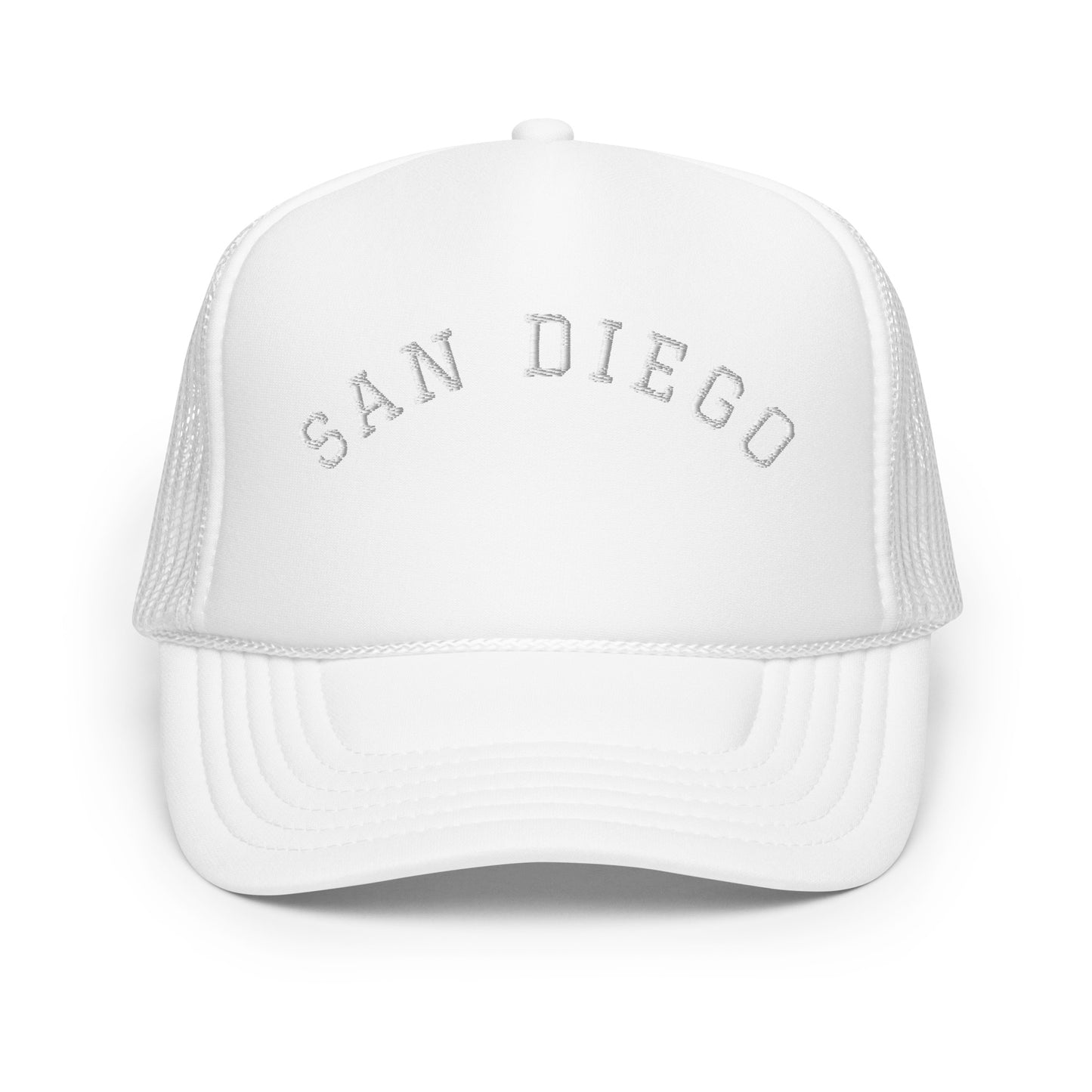 San Diego Arch Foam 5 Panel A-Frame Snapback Trucker Hat