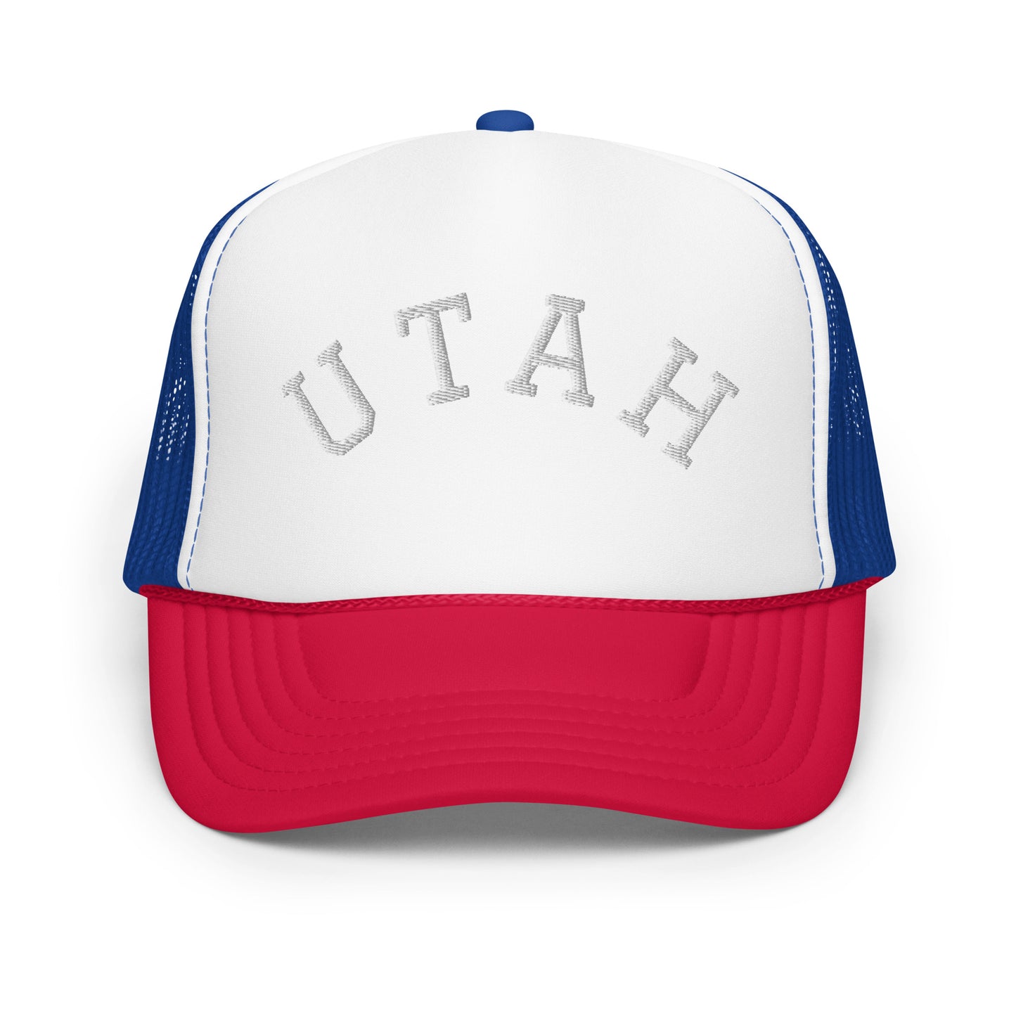 Utah Arch Foam 5 Panel A-Frame Snapback Trucker Hat