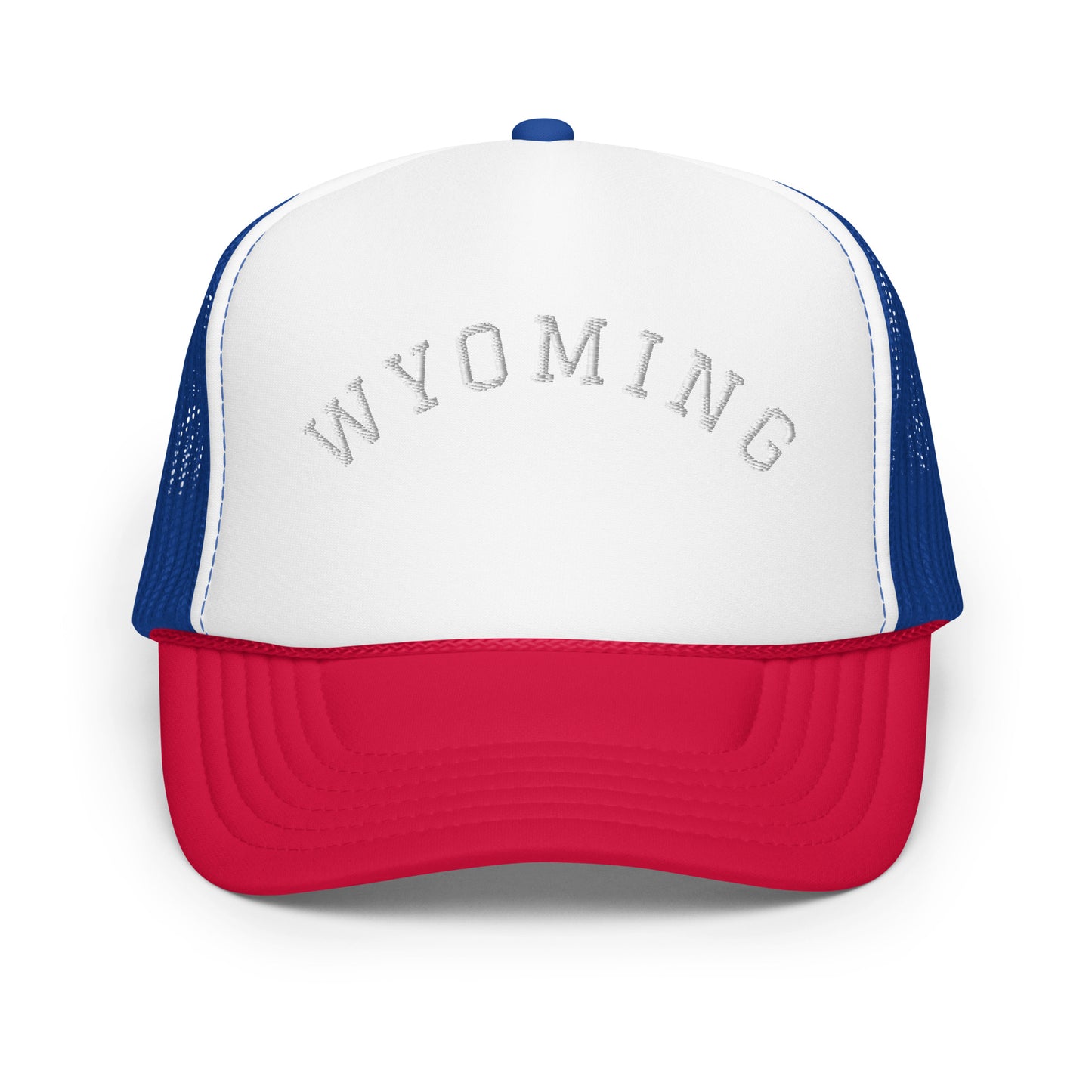 Wyoming Arch Foam 5 Panel A-Frame Snapback Trucker Hat