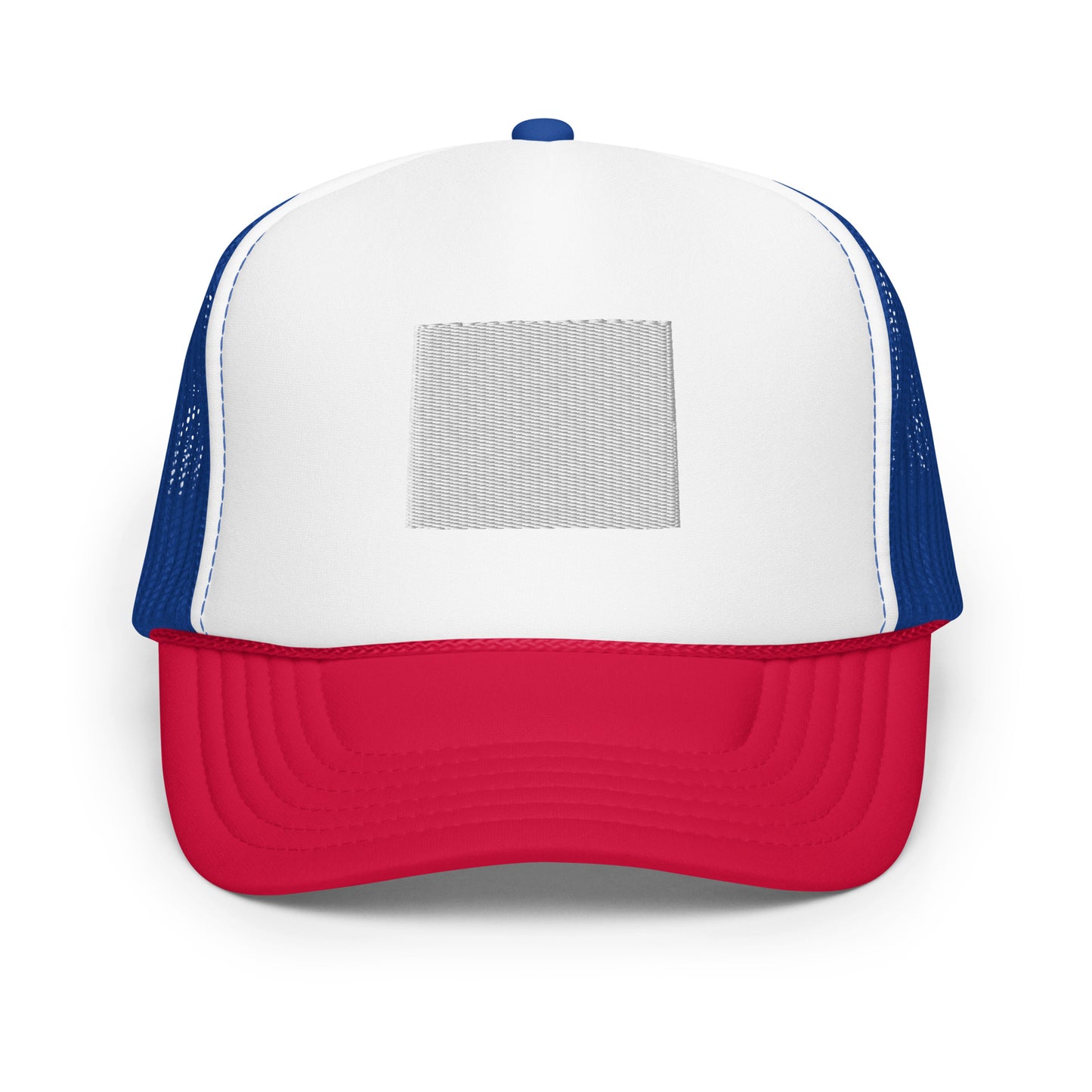 Wyoming State Silhouette Foam 5 Panel A-Frame Snapback Trucker Hat