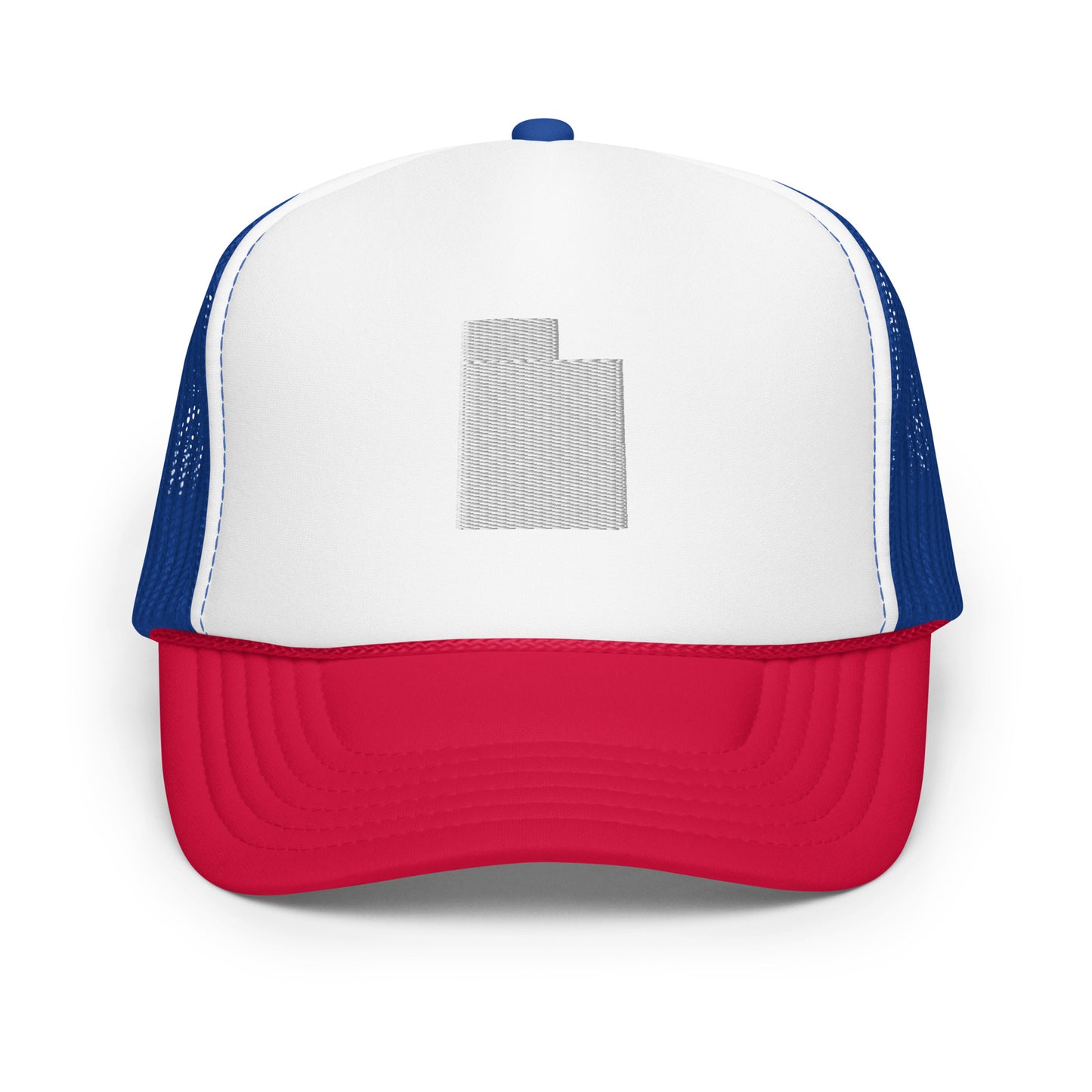 Utah State Silhouette Foam 5 Panel A-Frame Snapback Trucker Hat
