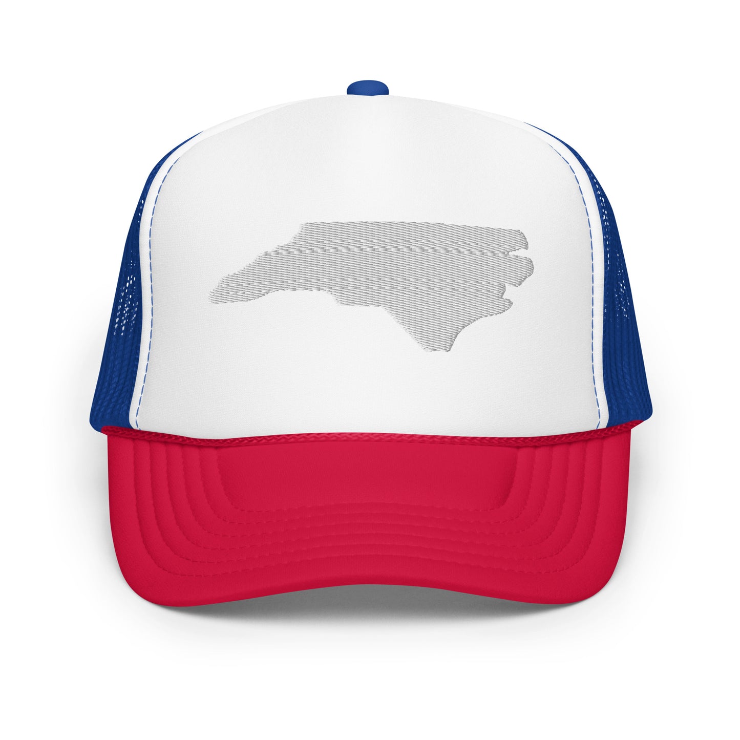 North Carolina State Silhouette Foam 5 Panel A-Frame Snapback Trucker Hat
