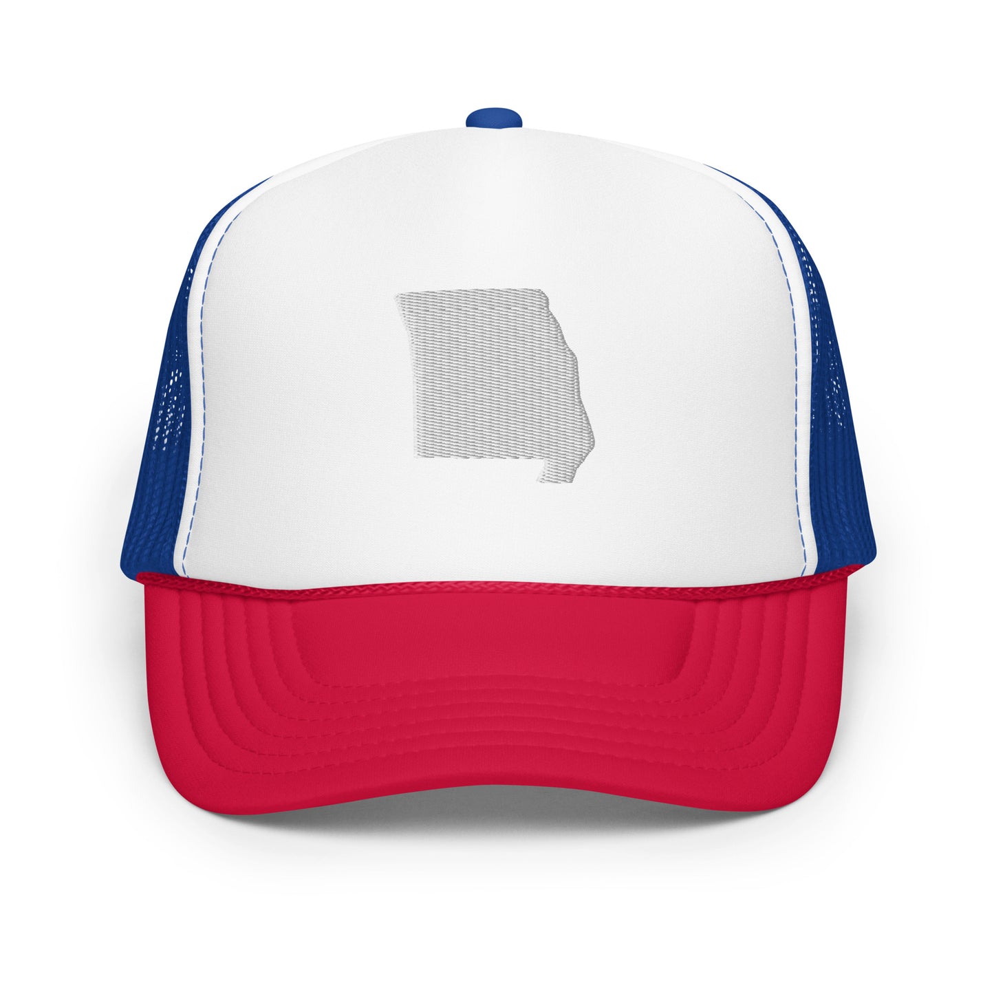 Missouri State Silhouette Foam 5 Panel A-Frame Snapback Trucker Hat