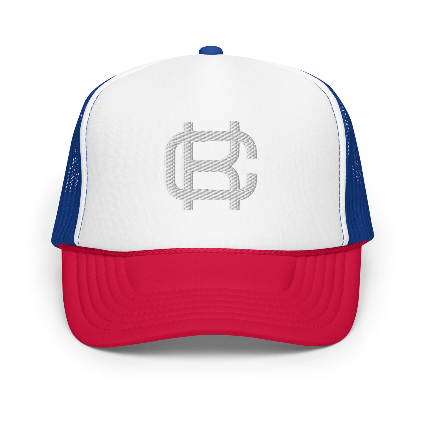 Kansas City Interlock Foam 5 Panel A-Frame Snapback Trucker Hat