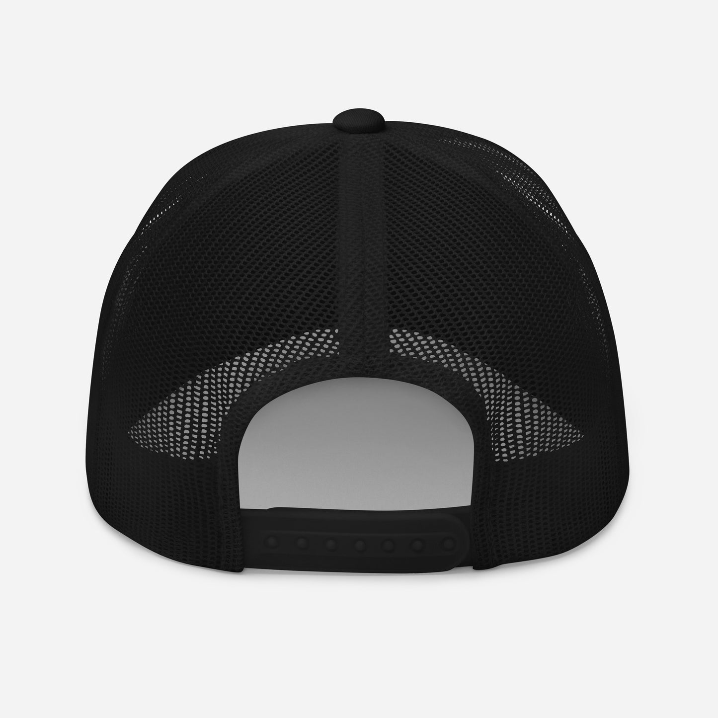 Washington Retro Script Mid 6 Panel Snapback Trucker Hat