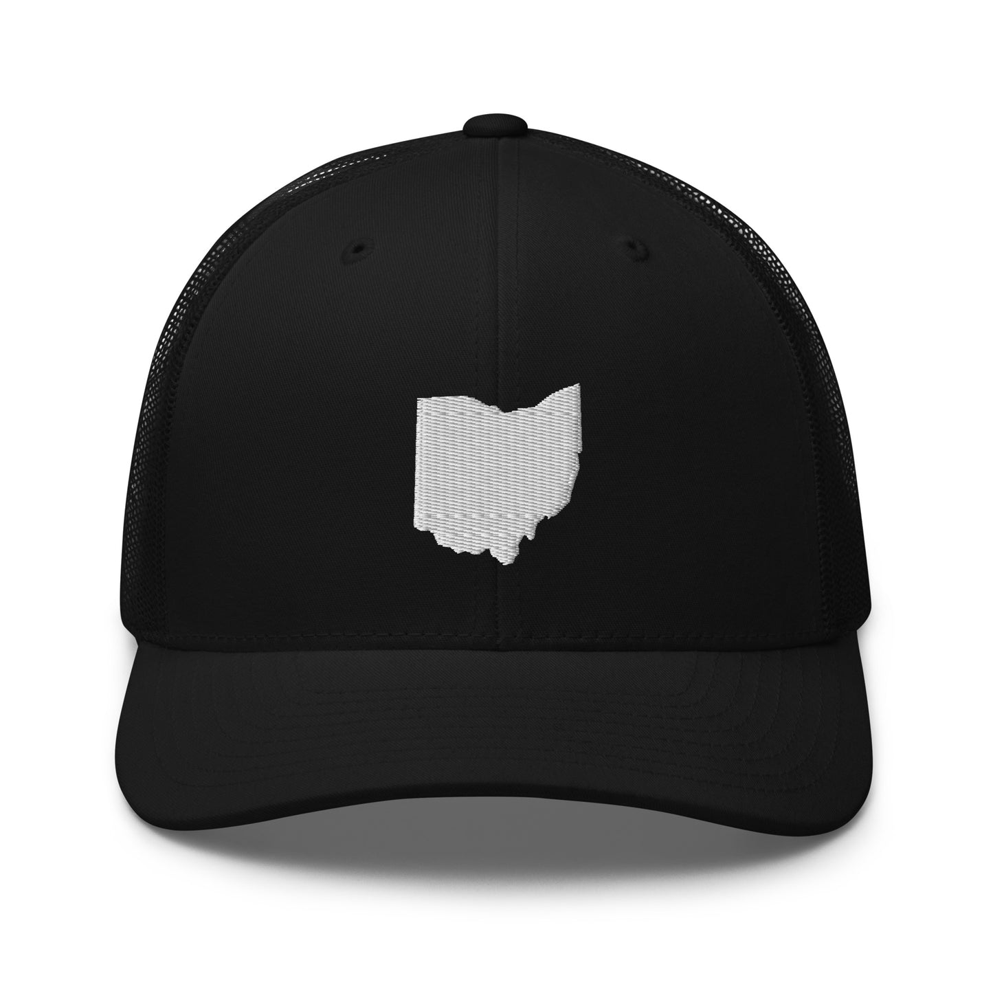 Ohio State Silhouette Mid 6 Panel Snapback Trucker Hat