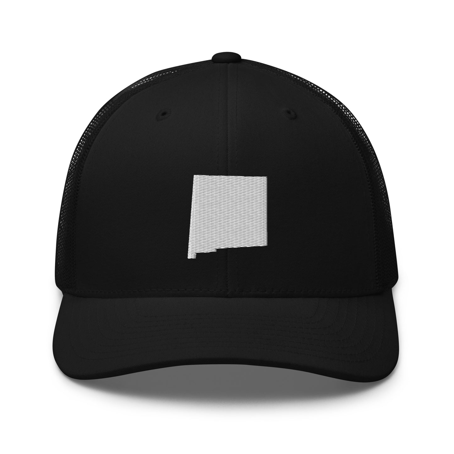 New Mexico State Silhouette Mid 6 Panel Snapback Trucker Hat