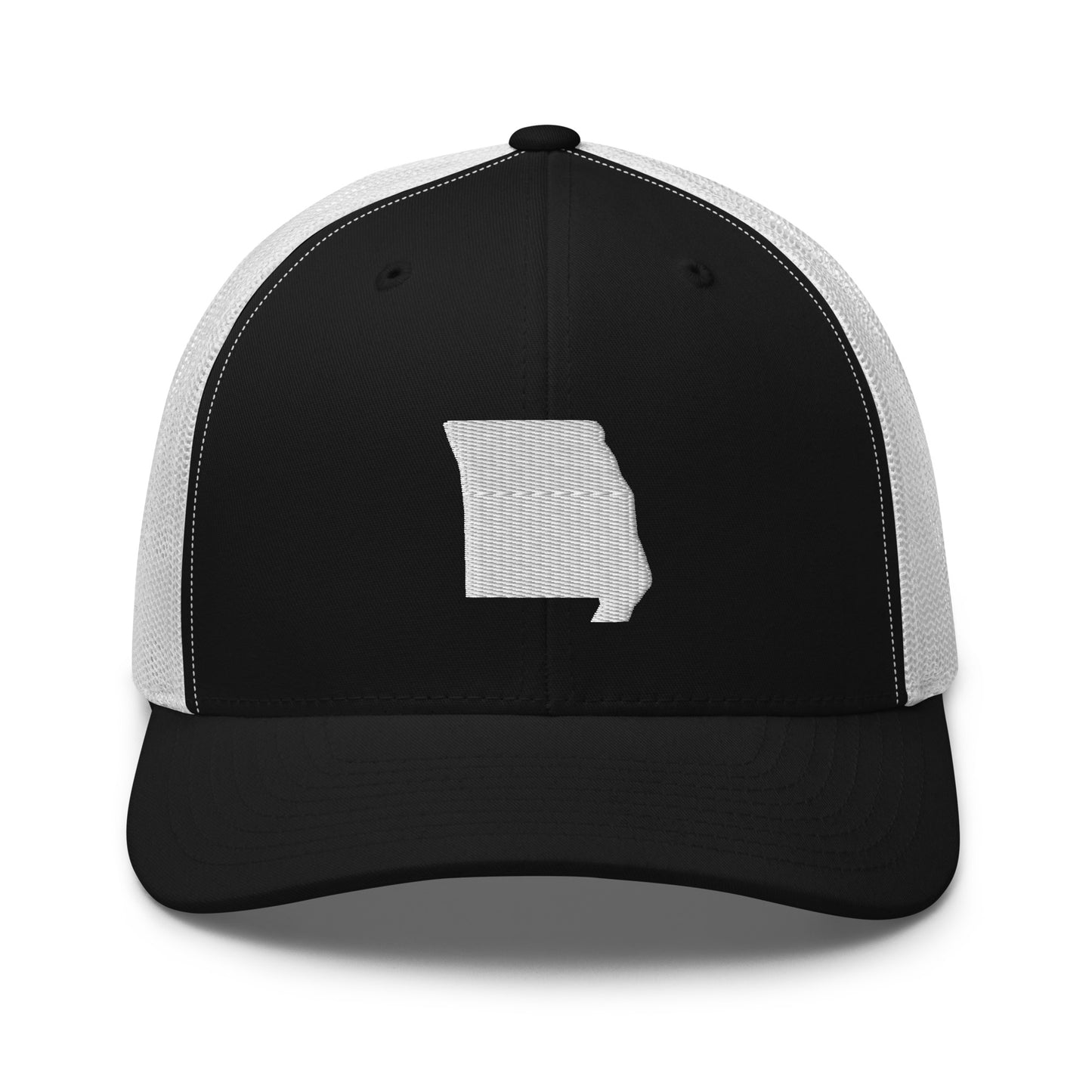 Missouri State Silhouette Mid 6 Panel Snapback Trucker Hat