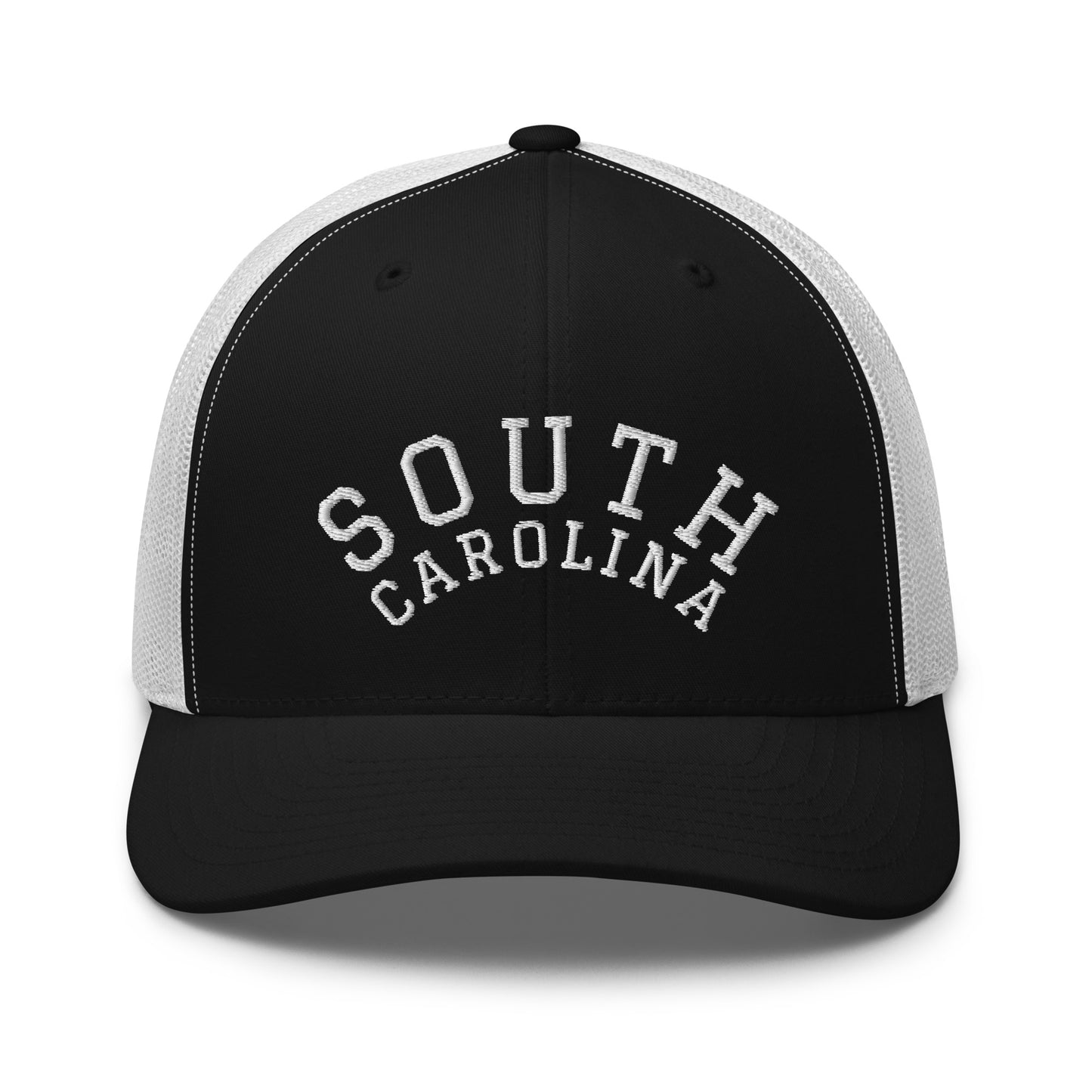 South Carolina Arch Mid 6 Panel Snapback Trucker Hat