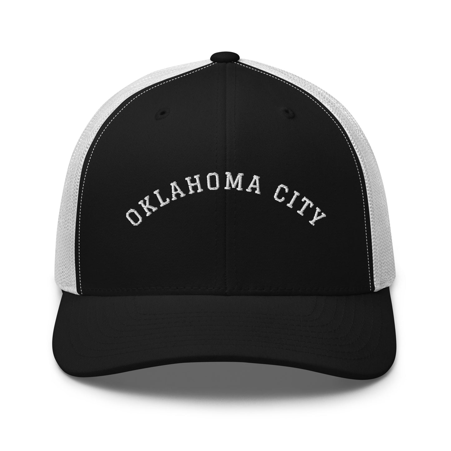 Oklahoma City Arch Mid 6 Panel Snapback Trucker Hat