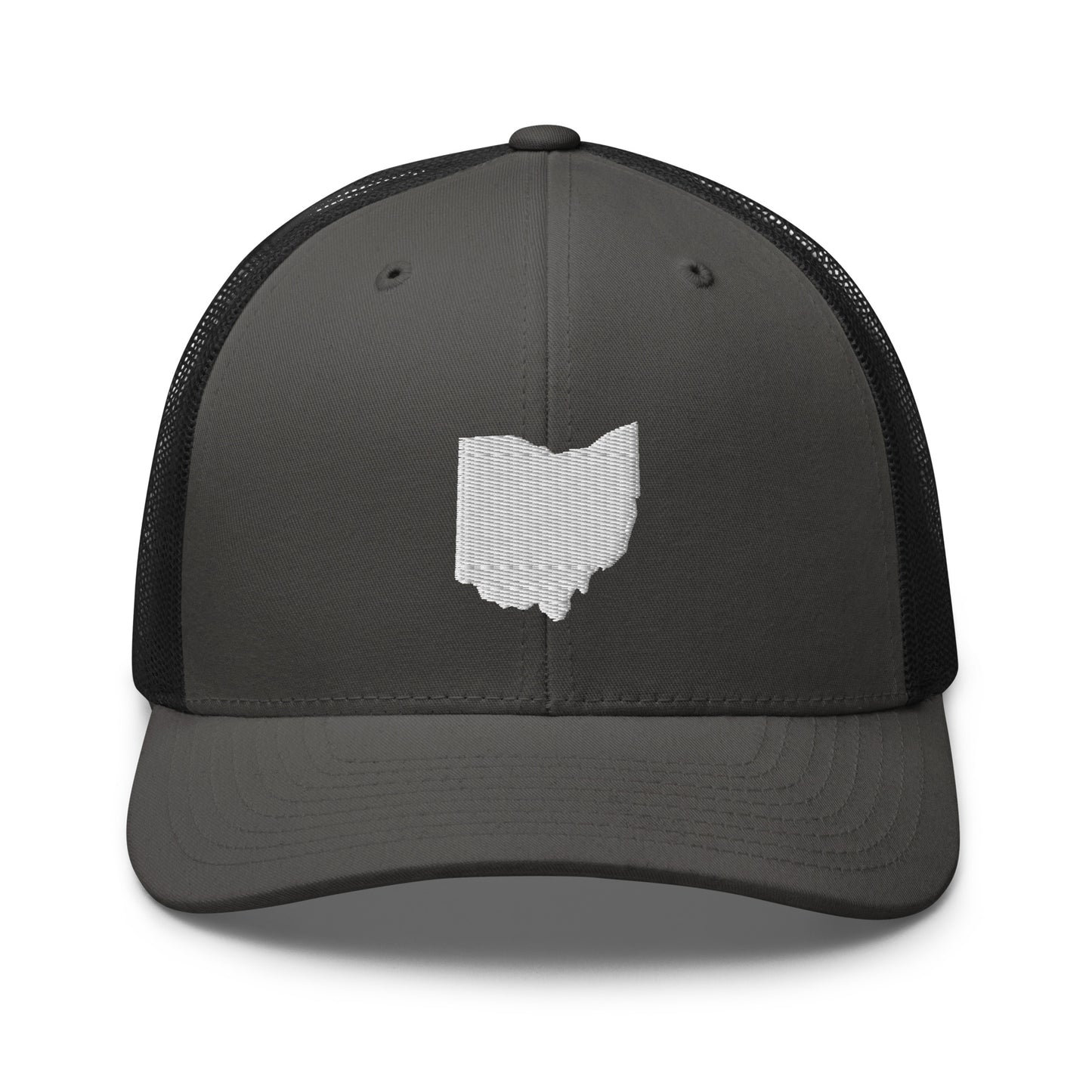 Ohio State Silhouette Mid 6 Panel Snapback Trucker Hat