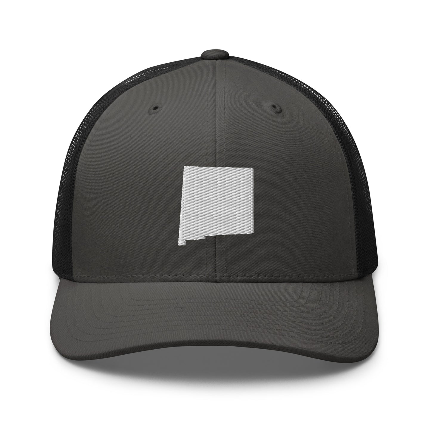 New Mexico State Silhouette Mid 6 Panel Snapback Trucker Hat