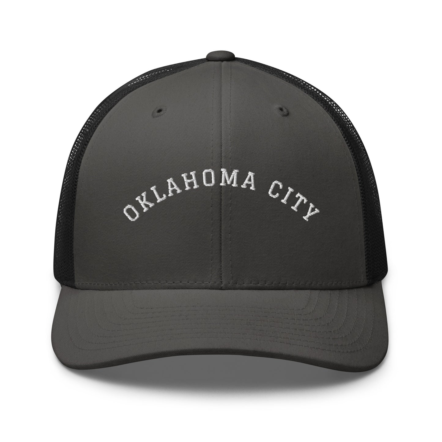 Oklahoma City Arch Mid 6 Panel Snapback Trucker Hat