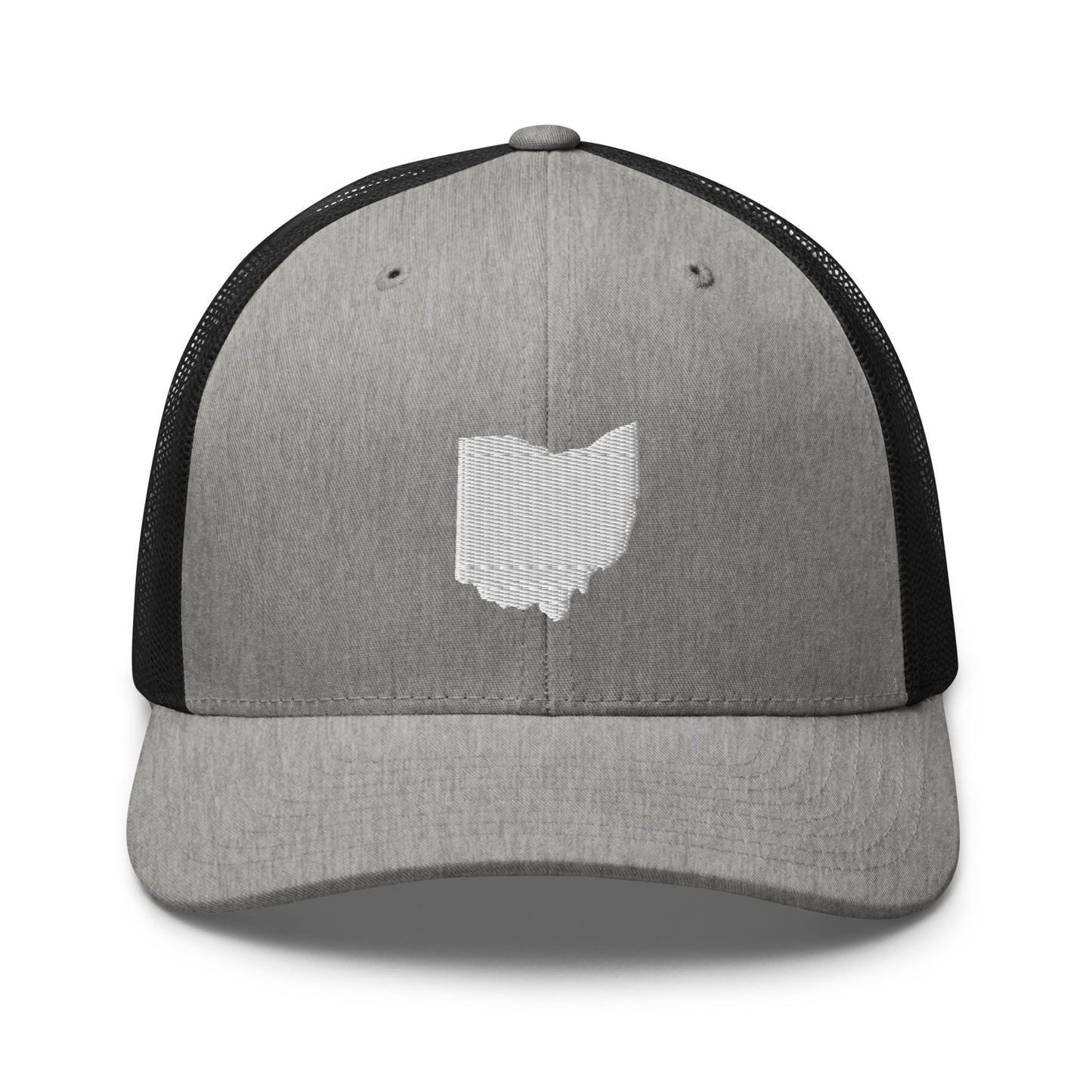 Ohio State Silhouette Mid 6 Panel Snapback Trucker Hat