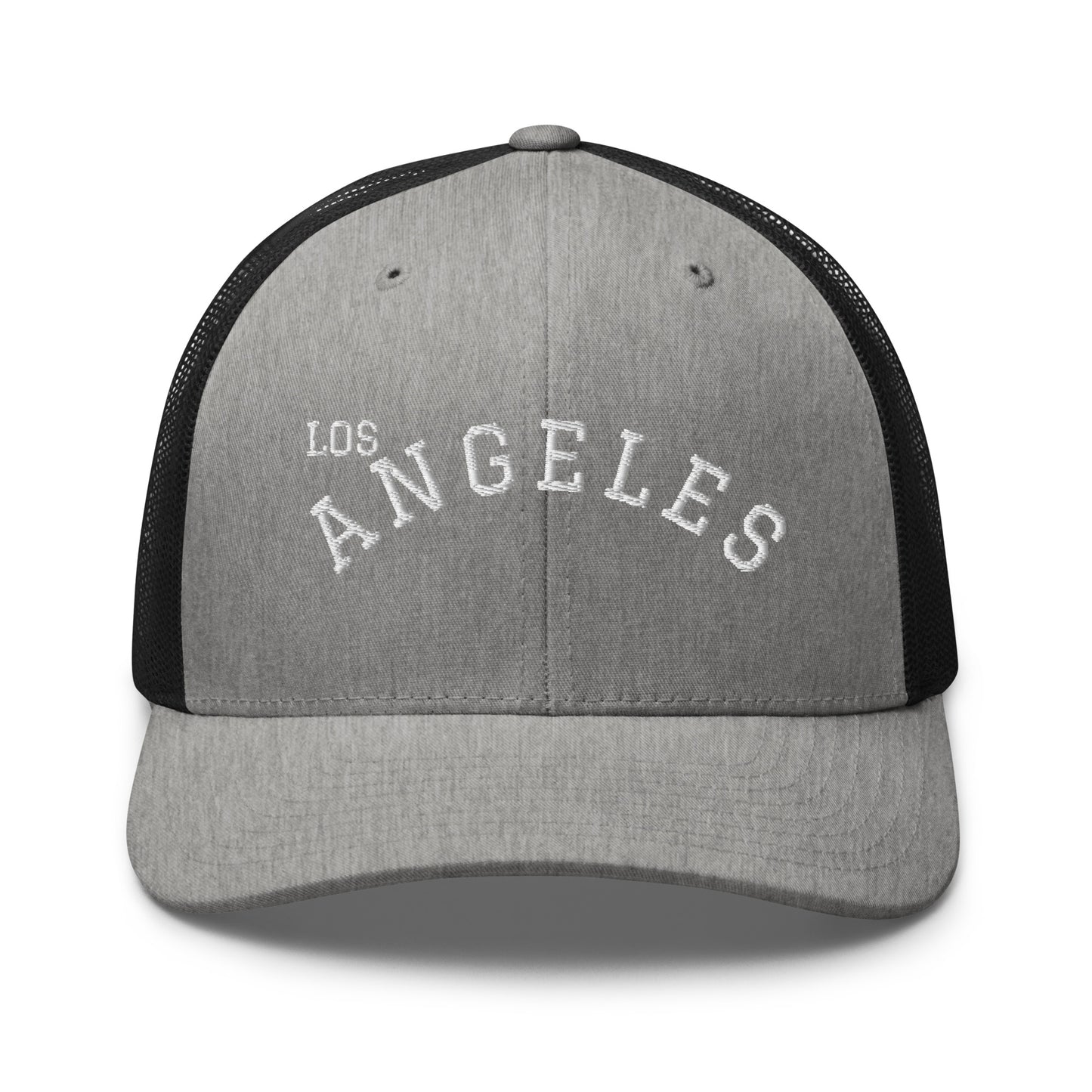 Los Angeles Arch Mid 6 Panel Snapback Trucker Hat