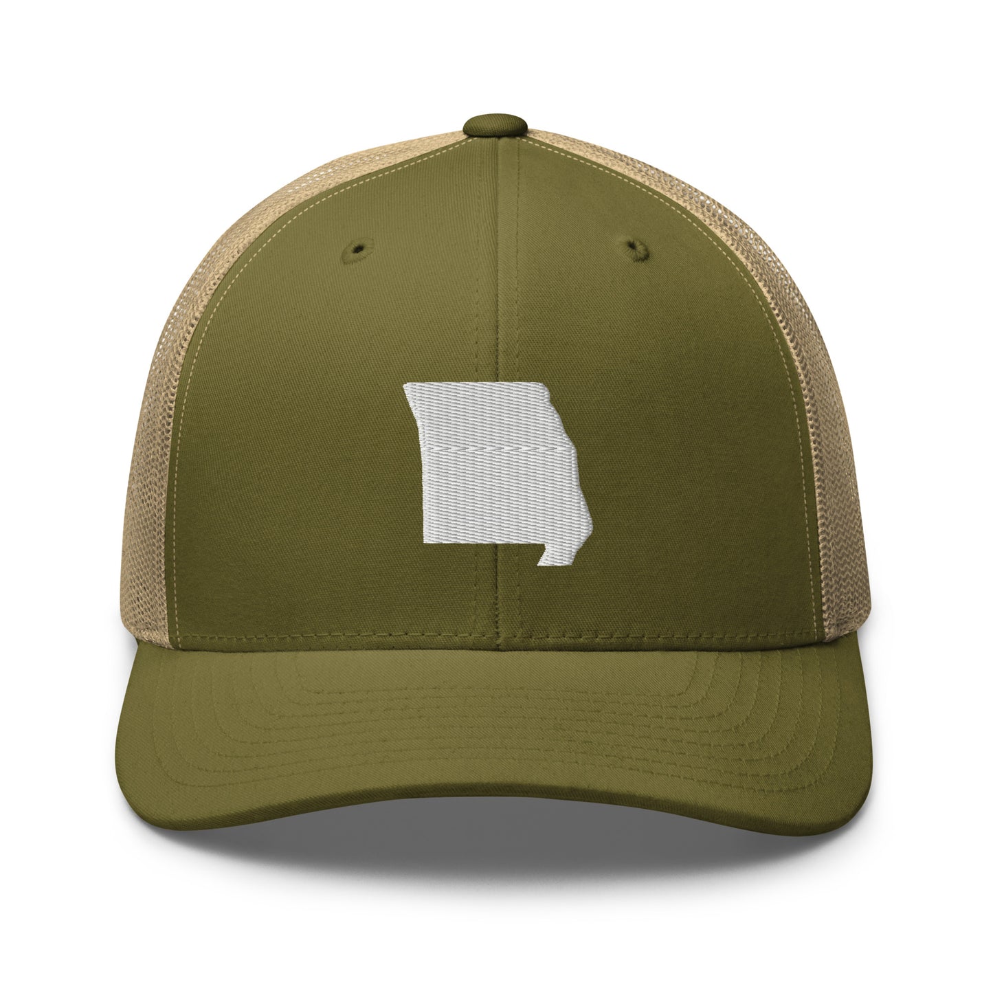 Missouri State Silhouette Mid 6 Panel Snapback Trucker Hat