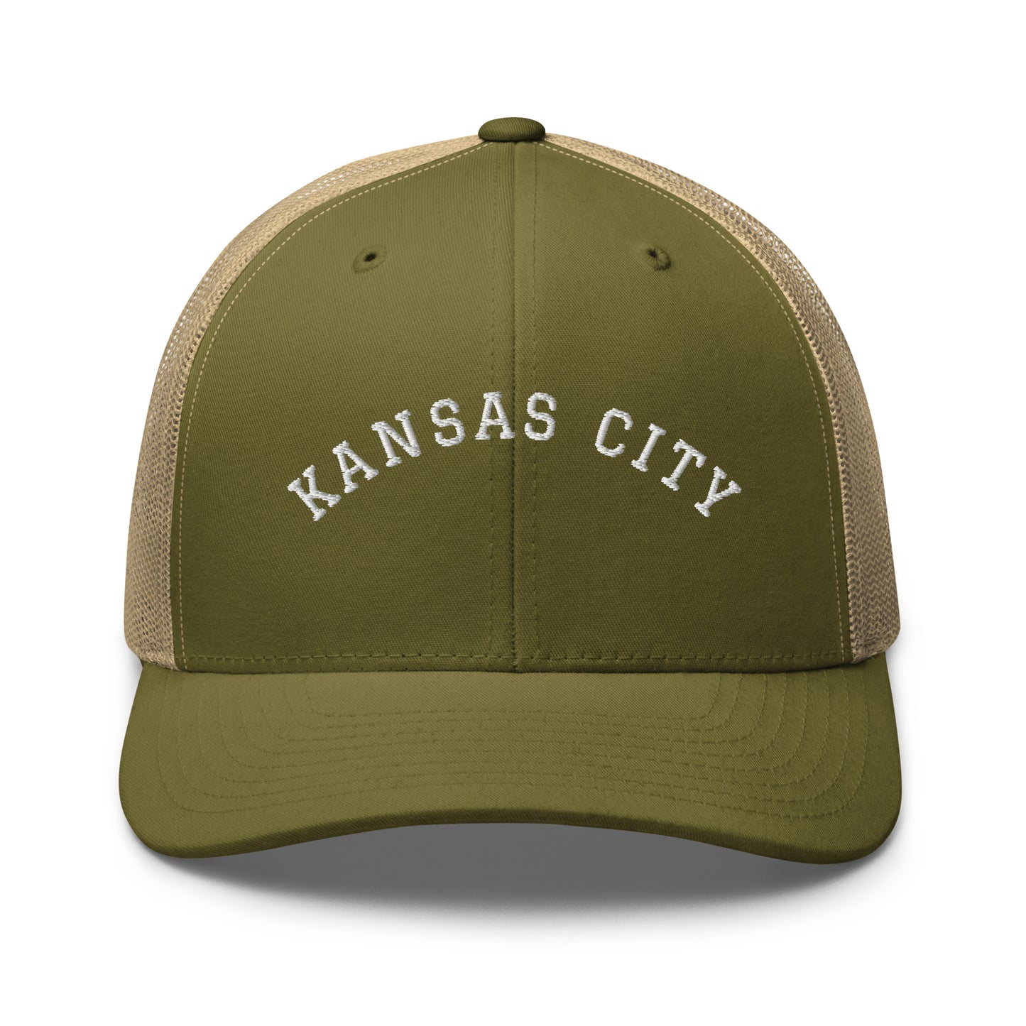 Kansas City Arch Mid 6 Panel Snapback Trucker Hat