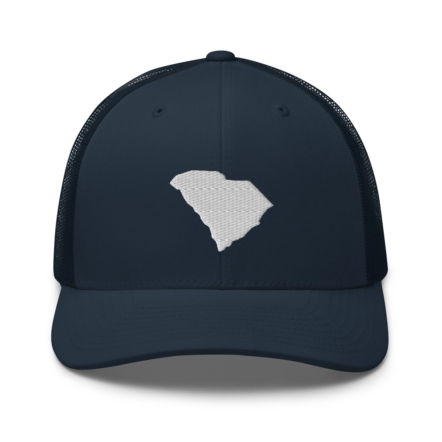 South Carolina State Silhouette Mid 6 Panel Snapback Trucker Hat