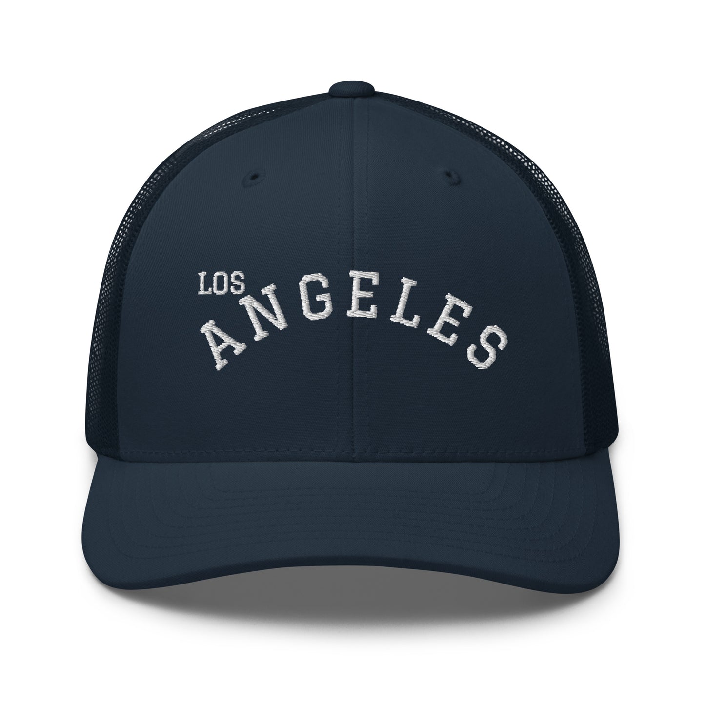 Los Angeles Arch Mid 6 Panel Snapback Trucker Hat