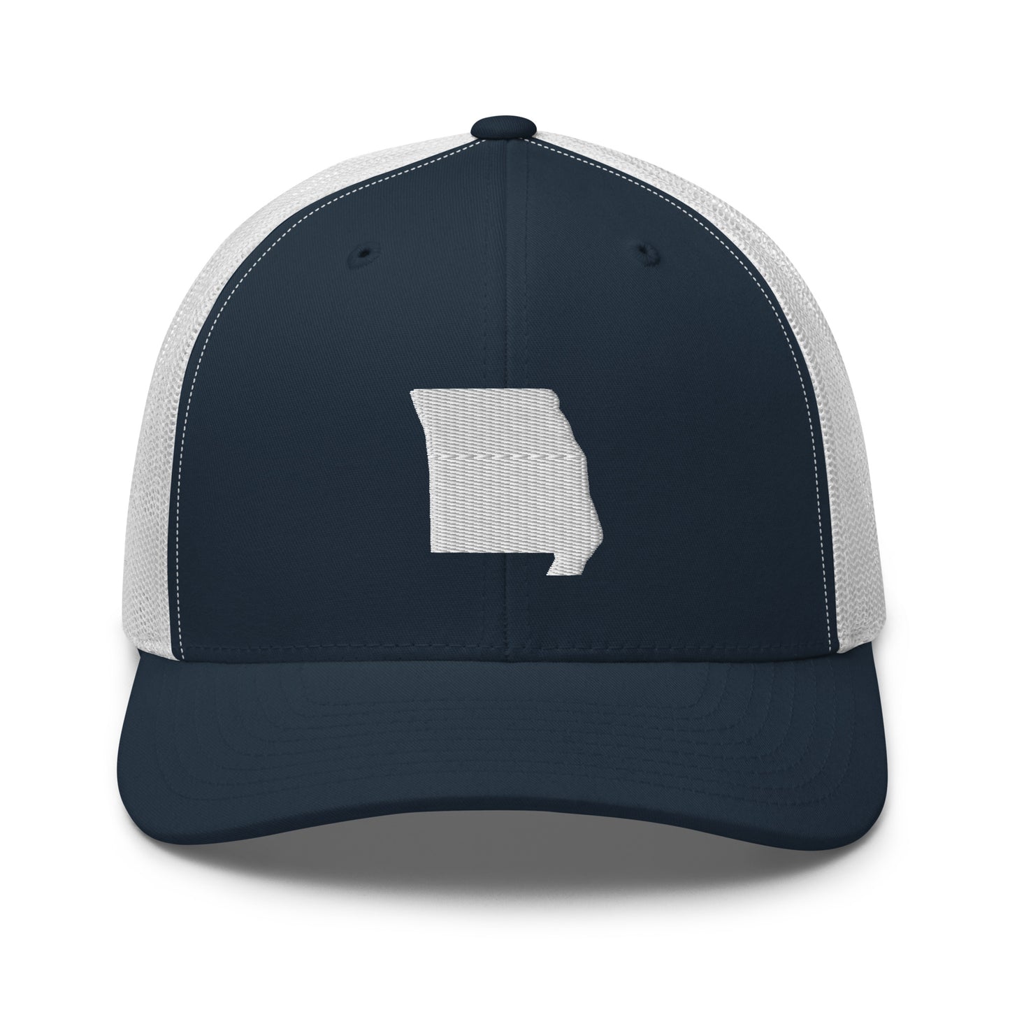 Missouri State Silhouette Mid 6 Panel Snapback Trucker Hat