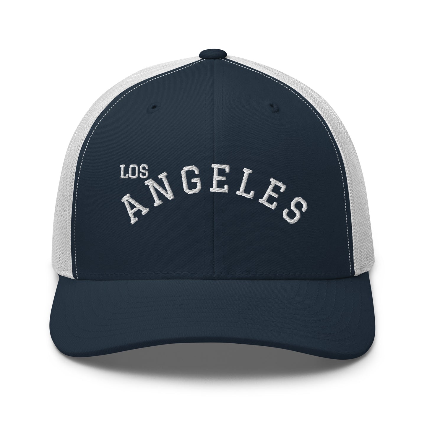 Los Angeles Arch Mid 6 Panel Snapback Trucker Hat