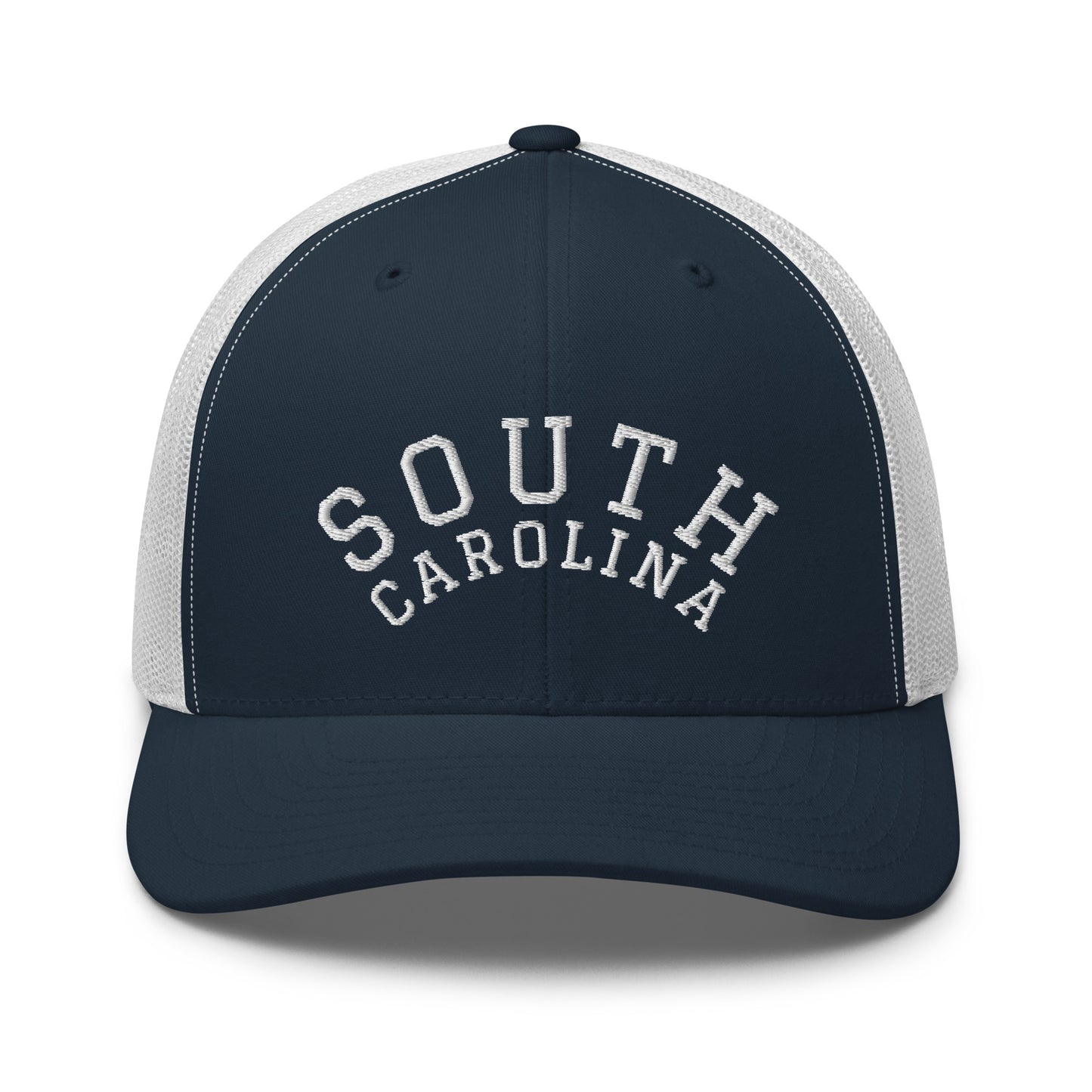 South Carolina Arch Mid 6 Panel Snapback Trucker Hat