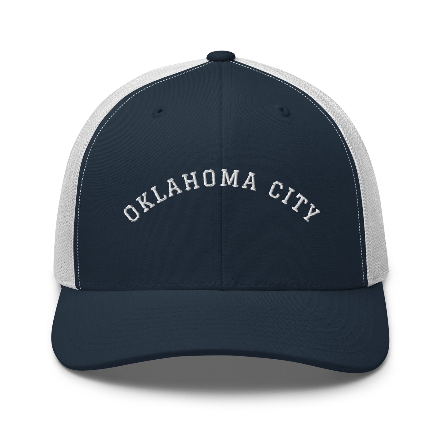 Oklahoma City Arch Mid 6 Panel Snapback Trucker Hat