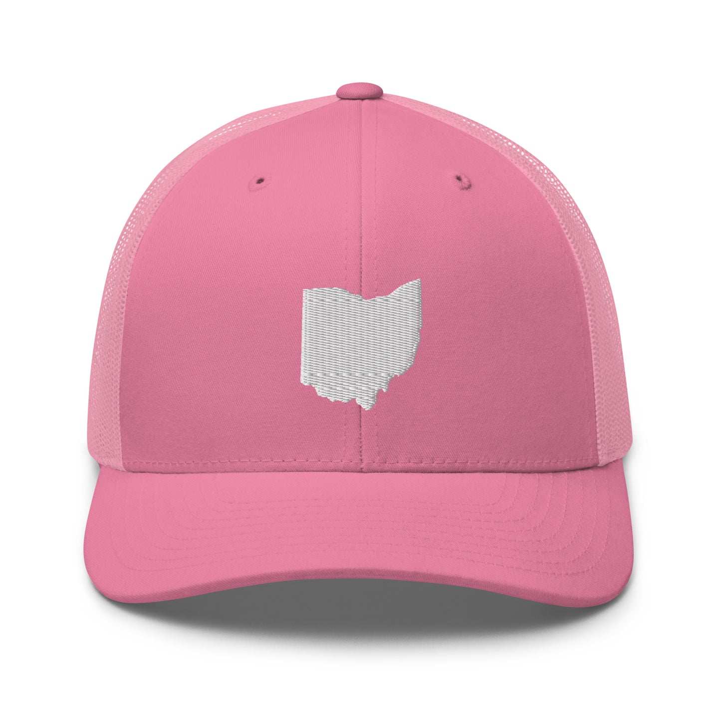 Ohio State Silhouette Mid 6 Panel Snapback Trucker Hat