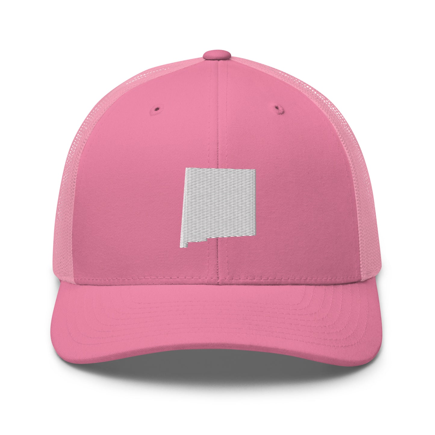 New Mexico State Silhouette Mid 6 Panel Snapback Trucker Hat