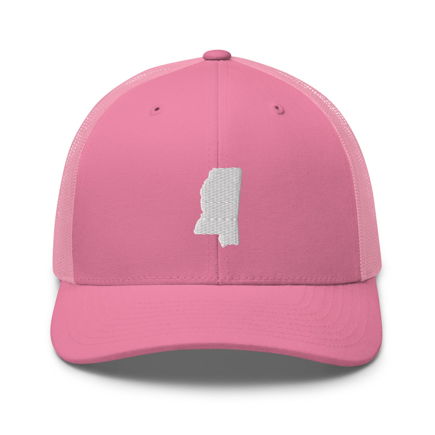 Mississippi State Silhouette Mid 6 Panel Snapback Trucker Hat
