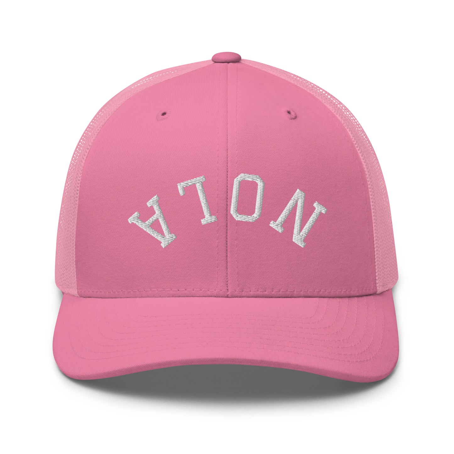 New Orleans Upside Down Arch Mid 6 Panel Snapback Trucker Hat