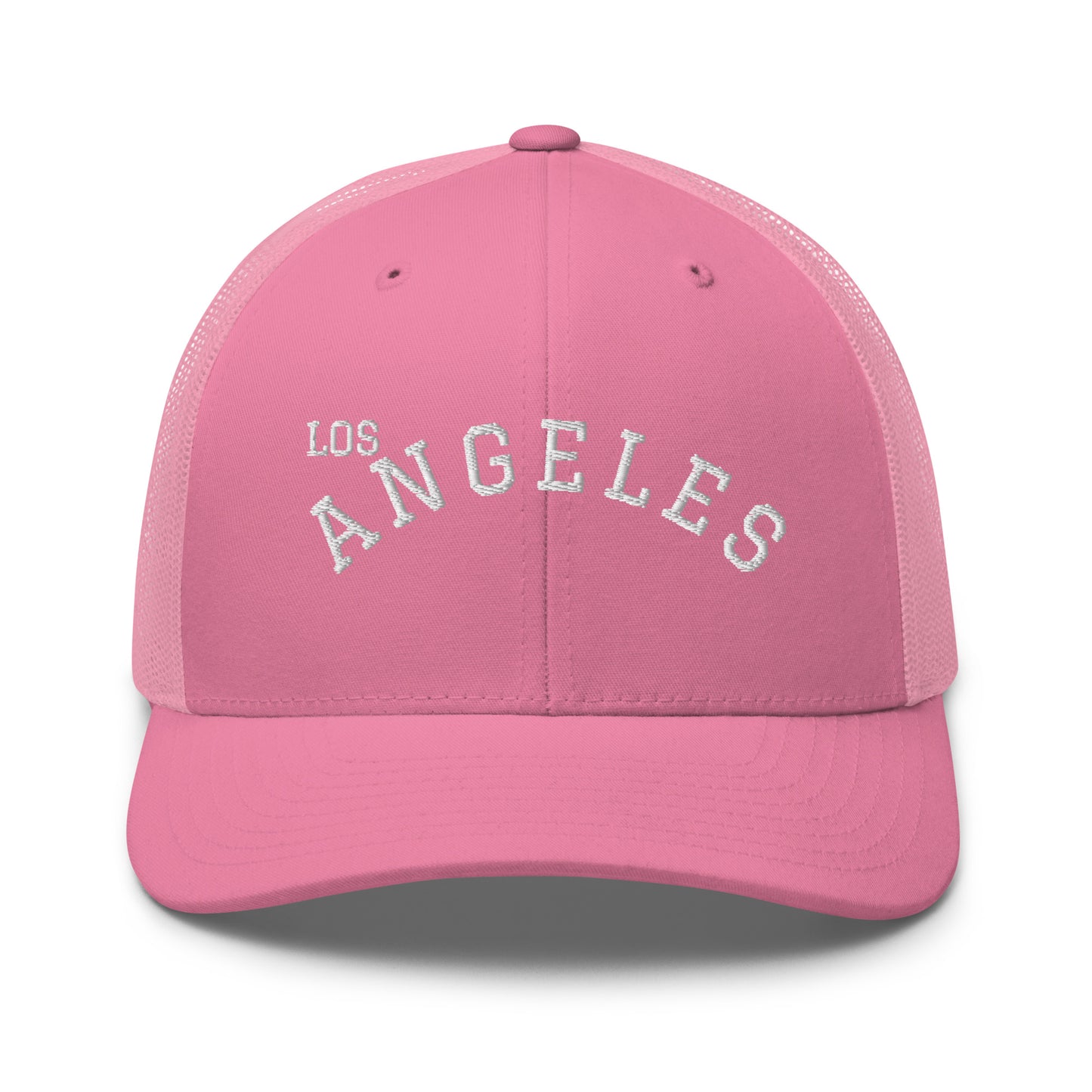 Los Angeles Arch Mid 6 Panel Snapback Trucker Hat