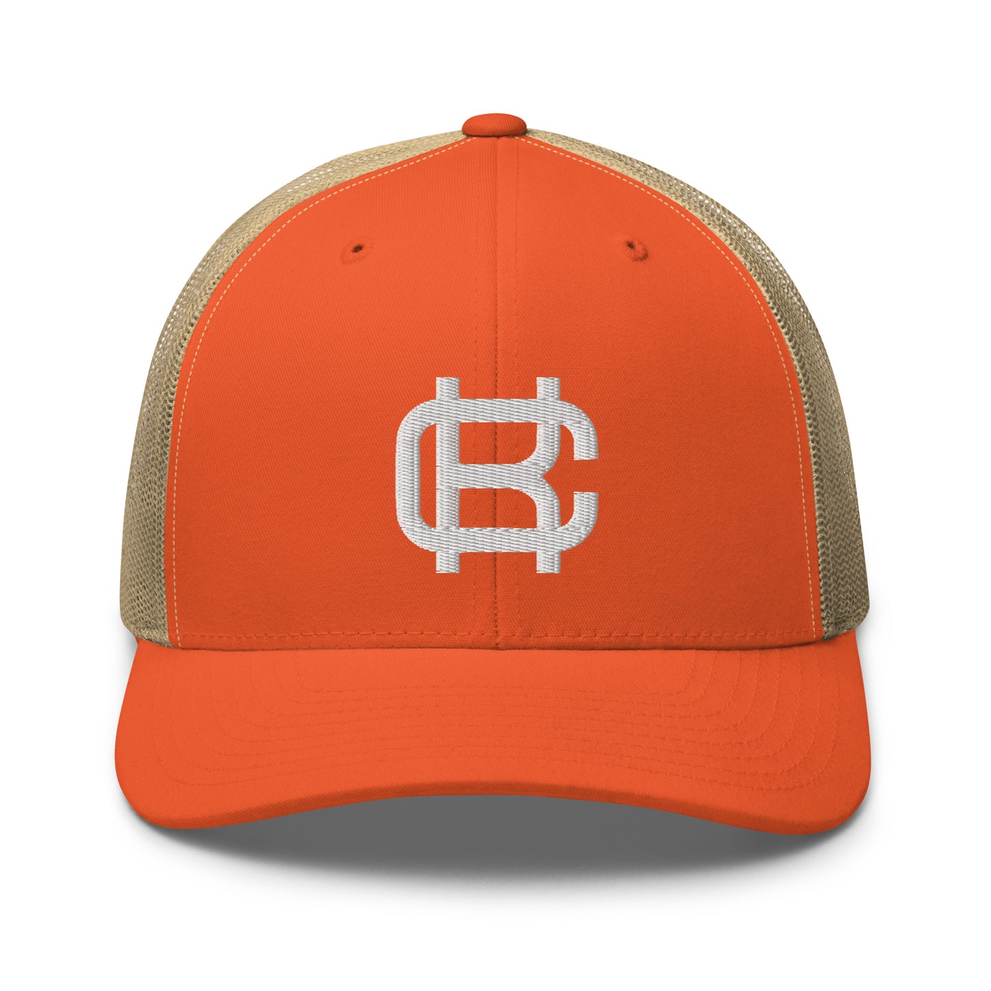 Kansas City Interlock Mid 6 Panel Snapback Trucker Hat