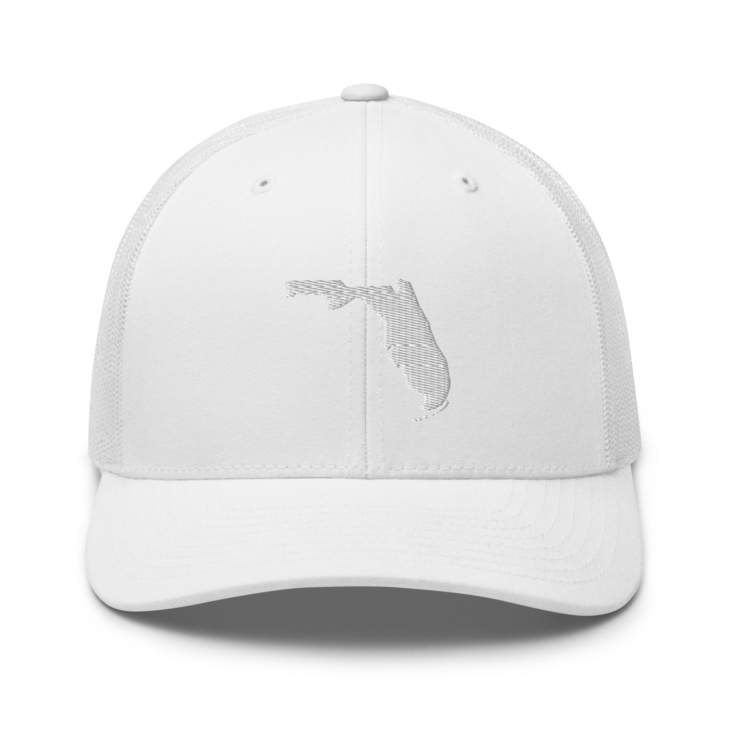 Florida State Silhouette Mid 6 Panel Snapback Trucker Hat