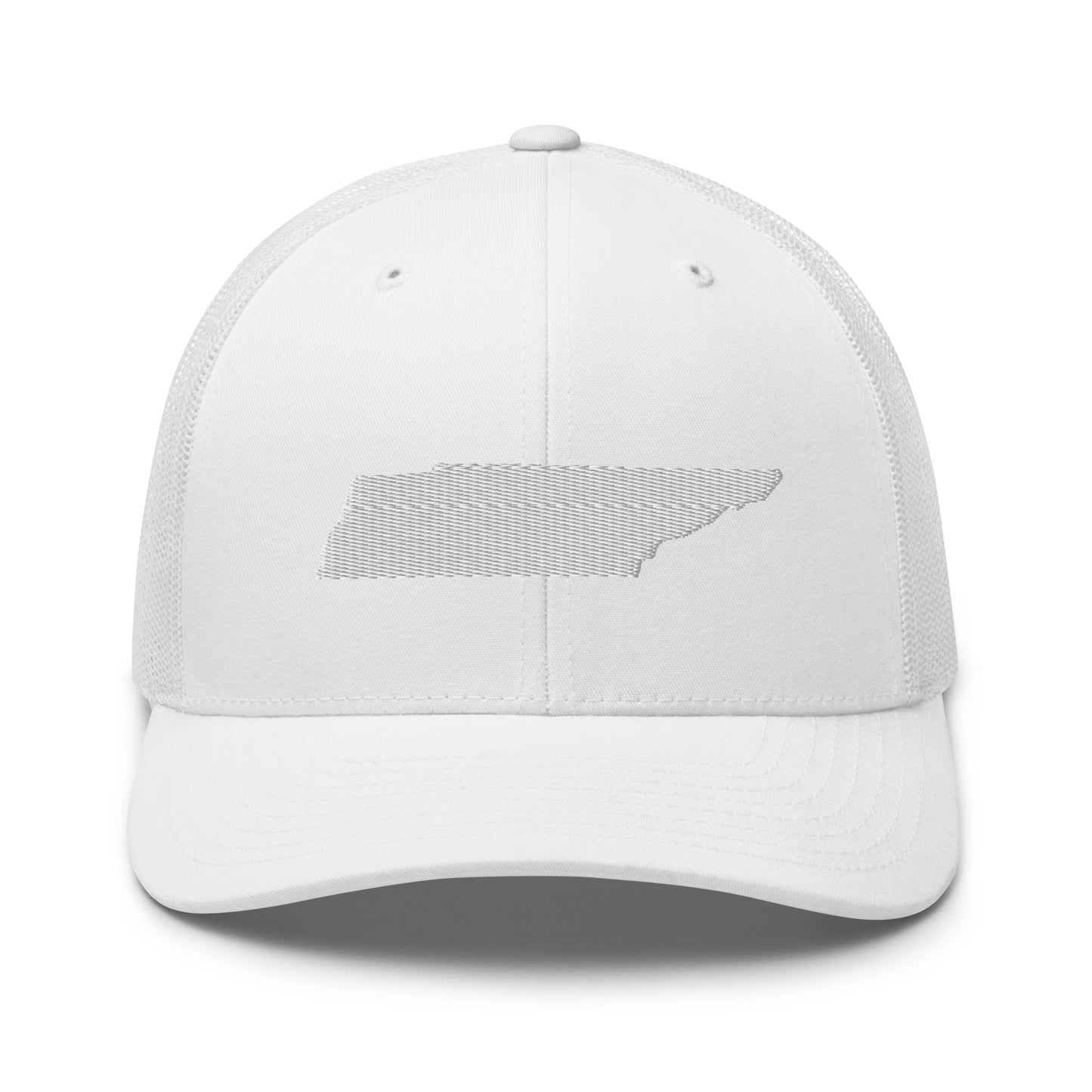 Tennessee State Silhouette Mid 6 Panel Snapback Trucker Hat