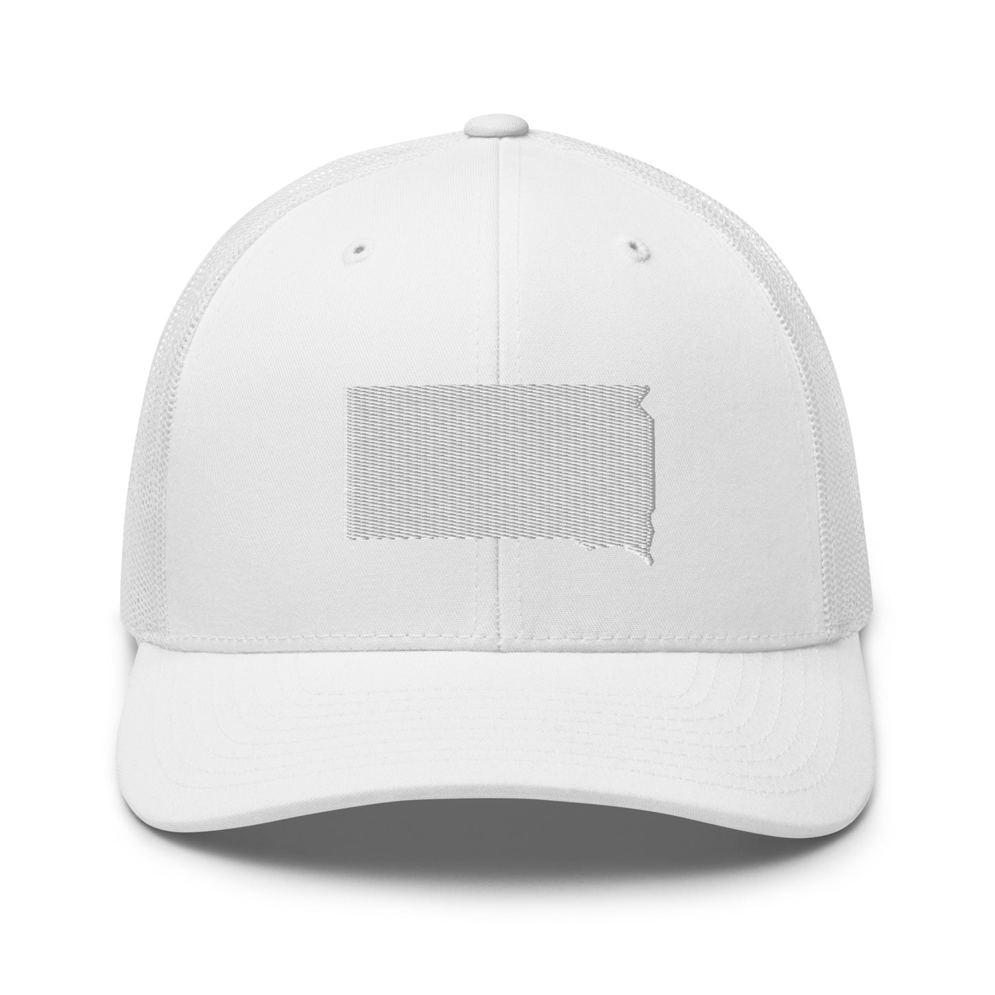 South Dakota State Silhouette Mid 6 Panel Snapback Trucker Hat