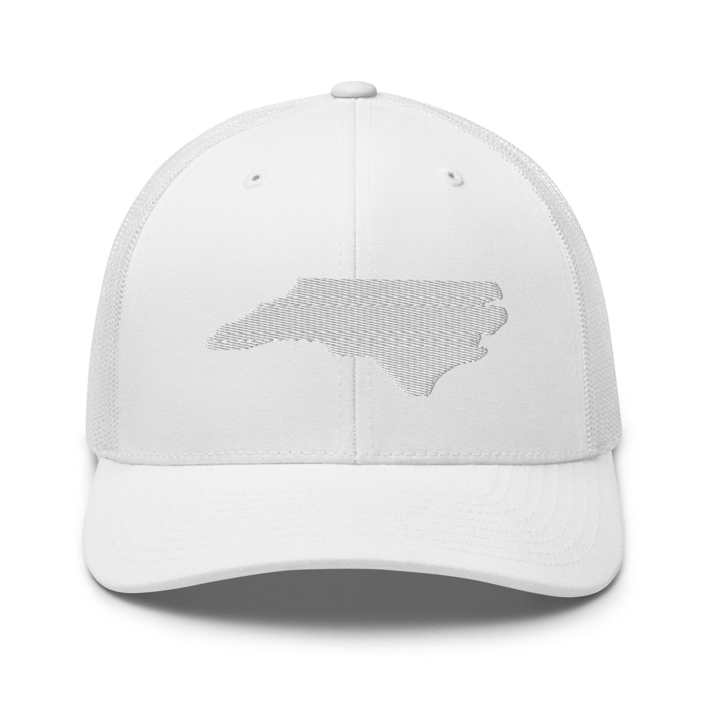 North Carolina State Silhouette Mid 6 Panel Snapback Trucker Hat