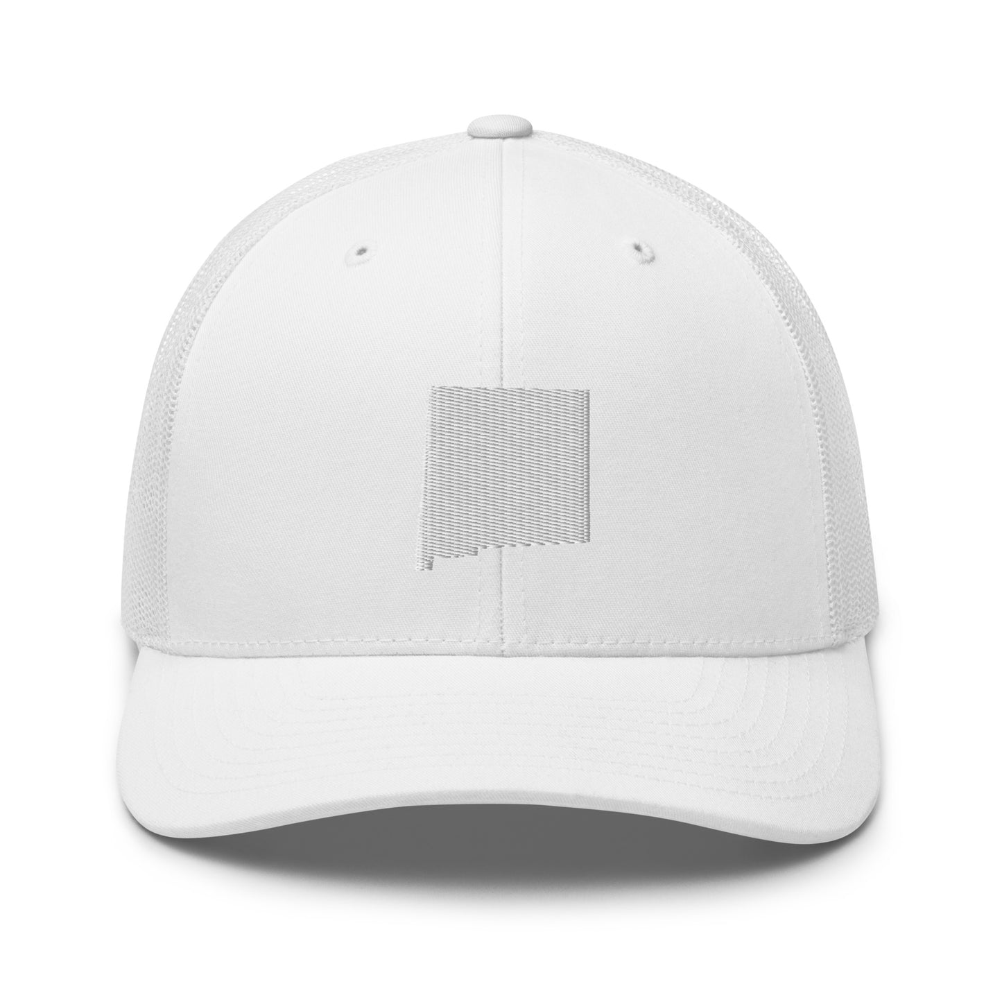 New Mexico State Silhouette Mid 6 Panel Snapback Trucker Hat