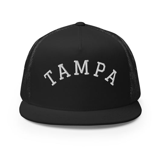 Tampa Arch High 5 Panel A-Frame Snapback Trucker Hat
