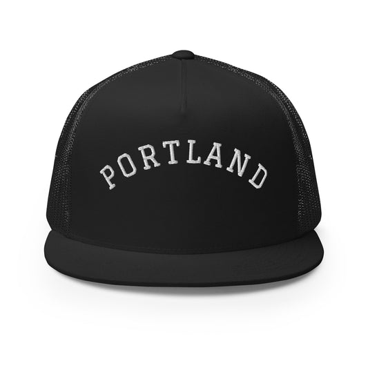 Portland Arch High 5 Panel A-Frame Snapback Trucker Hat