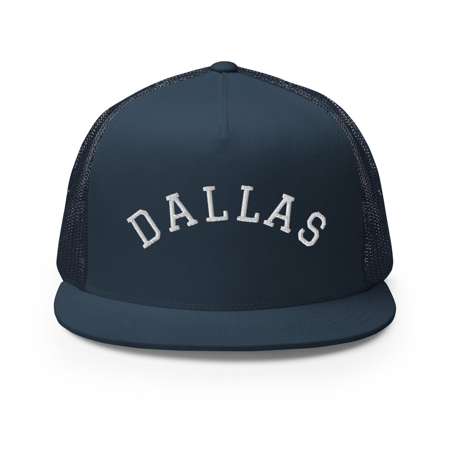 Dallas Arch High 5 Panel A-Frame Snapback Trucker Hat