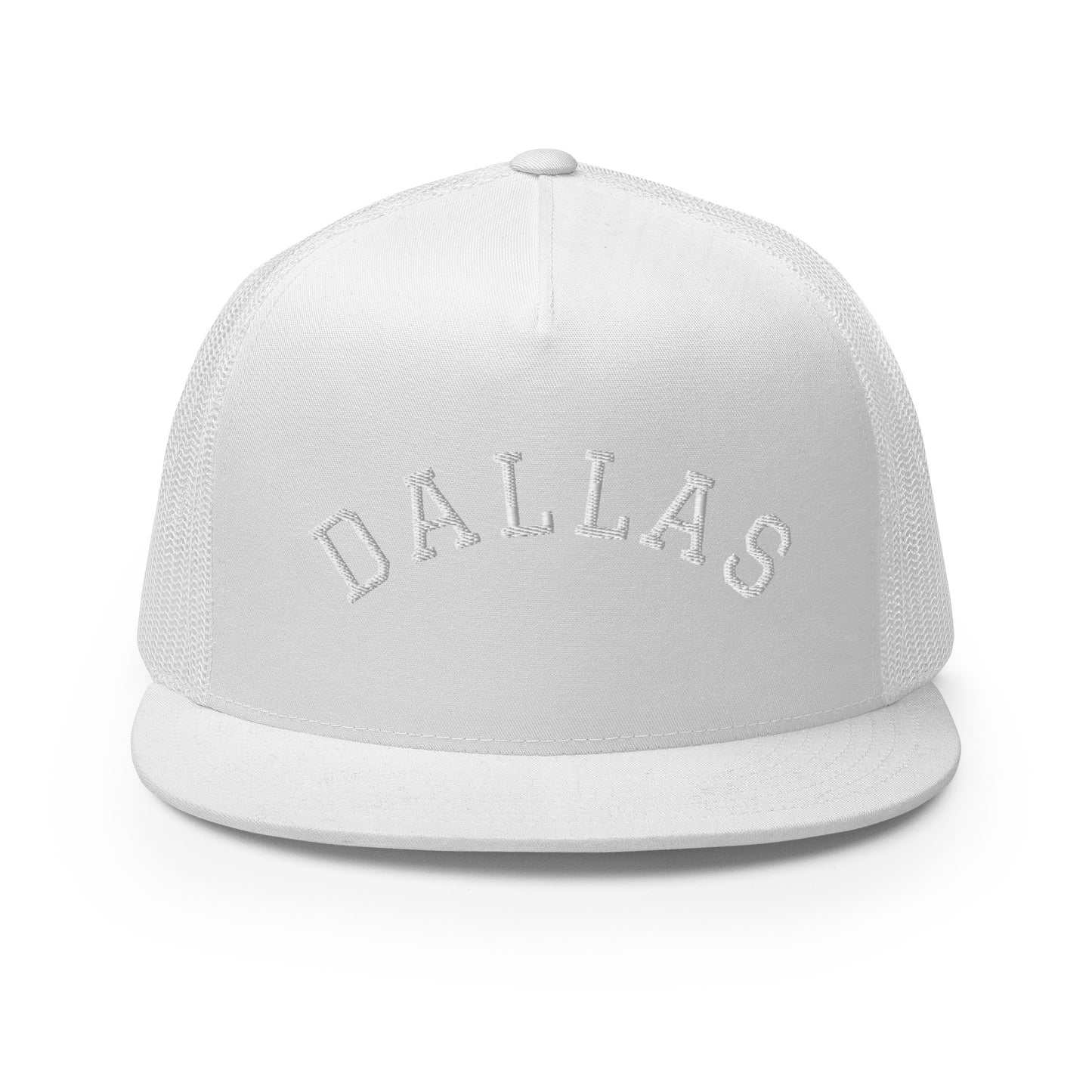 Dallas Arch High 5 Panel A-Frame Snapback Trucker Hat