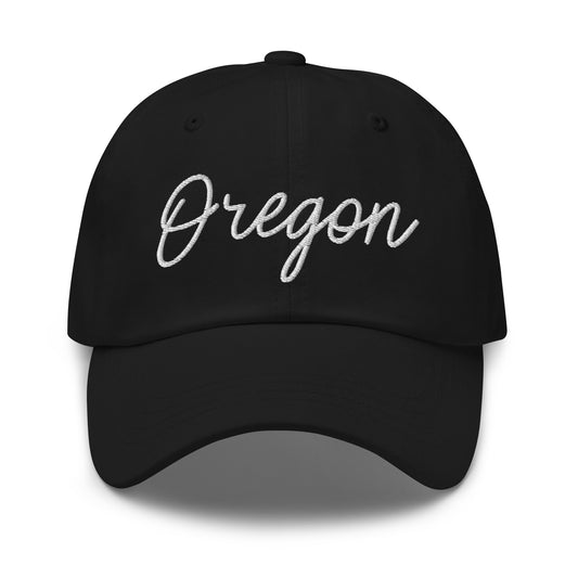 Oregon Retro Script Dad Hat