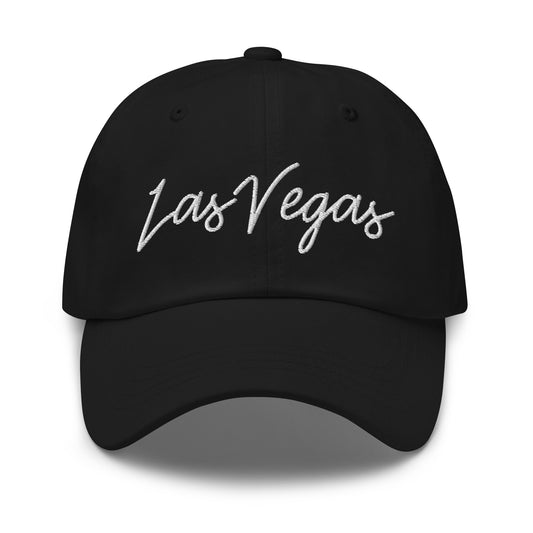 Las Vegas Retro Script Dad Hat